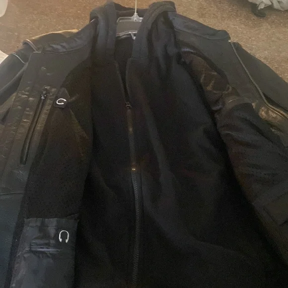 Mens Authentic Harley Davidson Road Warrior Leather Jacket 3XL Tall W Liner EUC  - Picture 8 of 8